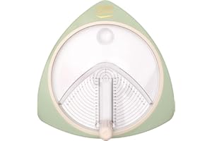 Vaessen Creative Cutter, Circles with a Diameter of 2.5-15 cm, Mint Green, Cuts Paper, Cardstock, Photos, Foam Rubber, Cardboard and Much, One Size