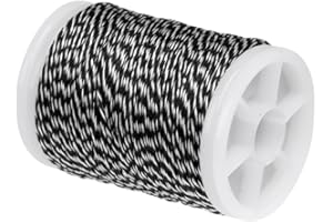 SGerste 1 Roll Archery Serving Thread Archery Bowstring Serving Material 120 Yards for Tying Peep Sight Nock Bow String 1 Roll