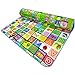 Menu Life Baby Fruit Letter play Mat Climb Blanket Creeping Puzzle Pad Crawling Mat 2 x 1.8M / 1.8 x 1.5M (180*120*0.5cm, ABC + Game)
