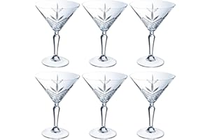 ARCOROC Broadway-Caja 6 Copas Cocktail Vidrio 21 Cl, 210 milliliters