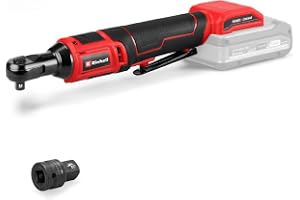 Einhell sladdlöst spärrskaft TE-RW 18/60 Li-Solo Power X-Change (18 V, 60 Nm, 3/8"-verktygsfäste, höger-/vänstergång, LED-lam