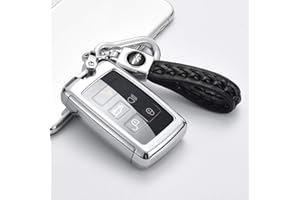 ontto Funda para llave de coche para Land Rover Discovery 5 Range Rover Sport Evoque Velar Jaguar E-Pace 2017-2020 mando a distancia Cover TPU Funda de llavero llavero funda protectora