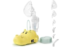 Hangsun Nebuliser for Kids for Home-Use Only Child Friendly Inhaler or Cough and Cold, Bronchitis, Asthma with Complete Set of Accessories