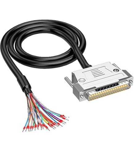 Connecteur DB37 Femelle + Mâle Euroharry 2 Rangées 37 Broches Breakout Terminal