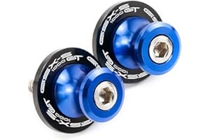 TEAUSA Cursori bobina forcellone Bobine forcellone M8 Fit for SUZUKI GSXS1000GT GSX-S1000GT GSX S 1000 GT GSXSGT 2022 2023 (Size : Blue)