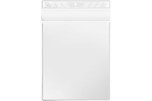 Veloflex 3305010 – Clear Pocket DIN A5, Protective Cover, Hanging Cover for Hanging, Transparent, Pack of 10