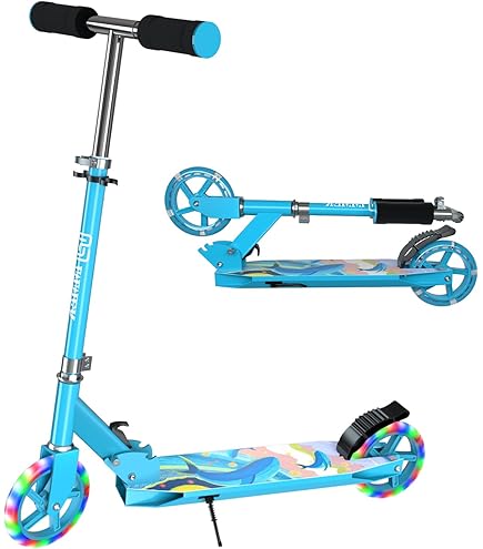 Monopattino Bambino Anni Monopattino Ruote Pieghevole Dragon