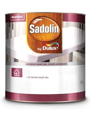 Sadolin by Dulux | PU Wood Polish Gloss Finish for Interior Surfaces | Excellent Resistance to Scratches, Stains, and Cracks | Water Resistant, All We