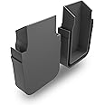 Alusthetic PVC Threshold Drainage Channel End Cap | Outdoor Garden Drainage Systems | Drainage Channels and Grating | Soakaway Storm Drain Channel End Piece (No Outlet, x 2)