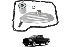 YzusGomumu 45RFE 545RFE 65RFE 66RFE 68RFE Automatic Transmission 4WD 4X4 Filter Kit Compatible with 1999-UP Chrysler Aspen Dodge Dakota Durango Ram Jeep Commander Grand Cherokee Replaces# 5013470-AA
