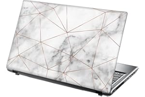 15.6 INCH TAYLORHE SKINS Vinilo Adhesivo para portátil (13 a 14 Pulgadas, con Patrones de Colores y Efecto de Piel, Laminado, Textura de mármol, Metal