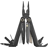 LEATHERMAN Wave Alpha Multi-Tool, Obsidian &ndash; MagnaCut Steel Blade, 18-in-1 EDC with Pliers, Cutters, Screwdrivers &amp; Scissors,