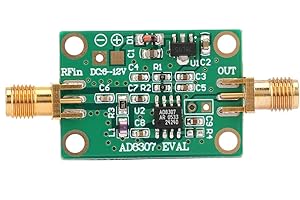 YWBL-WH AD8307 Logarithmisches HF-Leistungsmessgerät, Testdetektor 0,1-600M -75 ~ + 15 dBm Modul HF-Detektormodul