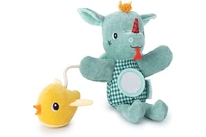 Lilliputiens - Joe Magicien Marionnette à Main – Jouet d’éveil interactif avec hochet, Miroir et Papier bruissant – Développe l’Imagination et la motricité – Idéal pour bébé – Dès 6 Mois - 83427