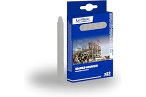 Markal 44010100 FM 120 ceras, color blanco (Paquete de 12)