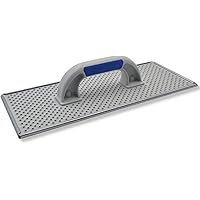 DEWEPRO® WDVS + Porenbeton Schleifbrett - Raspelbrett mit verzinktem Stahlblech-Raspelbelag - 380x160mm…