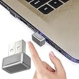 Fiorky USB Fingerprint Reader for Windows 11/10 Hello, FIDO U2F Biometric Mini Security Key Dongle Windows Hello Anti-Spoofing Speedy Matching Security Key 360° Touch for PC