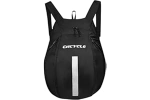 Salyeeluly Mochilas de Motocicleta | Elegante Mochila para Moto | Mochila Impermeable para Casco | Bolsa Exterior Moderna para Moto, Bolsas Escolares para Estudiantes