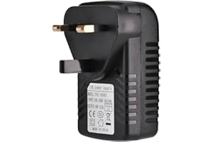 Eboxer Power Supply Adapter, DC 48V 0.5A POE Injector Power Supply, Wall Mounted with UK Plug for IP Phone, Wireless Access Point and Client Devices, etc(UK)