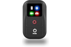 Suptig Kabellose Fernbedienung für GoPro Hero 13/12/11/10/9/8 Schwarz, GoPro Max, Telefon, eingebauter wiederaufladbarer Akku