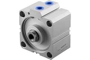 OTHMRO 80mm Bore 10mm Stroke Double Action Air Cylinder, 3/8"PT Penumatic Air Cylinder (SDA80 x 10)