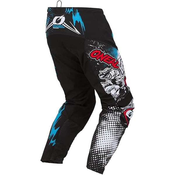 O'NEAL | Motocrossbroek | Kids | MX Enduro | uitzonderlijke bewegingsvrijheid, volledig gevoerd, rubberen padding voor extra bescherming | Element Jeugdbroek Villain | Wit | Maat 24