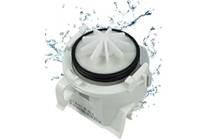 Lichtblau Ablaufpumpe 00611332 für Spülmaschine kompatibel mit Bosch, Siemens, Neff, Constructa, Küpperbusch I Laugenpumpe Copreci für Geschirrspüler BLP3 00/002 611332