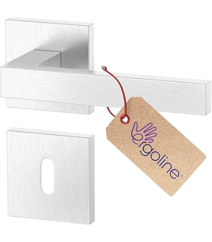 deurkruk set Zagreb ovaal schild vrij-bezet sluiting 63/8 mm RVS kopen? | Deurklinken