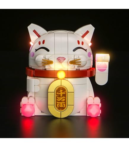 LEGO Brickheadz Lucky Cat Set 40436 z : Amazon.pl: Zabawki