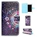 Price comparison product image iPhone 7 Hülle (4,7 zoll), Edaroo iPhone 7 PU Leder Schöne vintage Bunt Mandala Hülle Tasche Handyhülle, Ledertasche im Bookstyle mit Wüste Muster Brieftasche Flip Stand Case Backcase Schutz Bumper Weich Lederhülle Wallet Etui Schutzhülle Lederhülle Soft Leather Back Case Cover mit Kartensteckplätze Magnetverschluss Standfunktion für Apple iPhone 7 4,7 Zoll