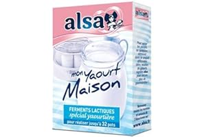 Alsa - yaourtière - Mon Yaourt Maison - ferments lactiques spécial yaourtière