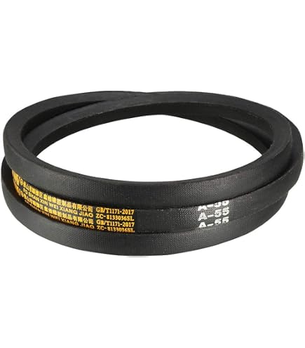 Courroie Lisse Trapézoïdale 4L - Longueur 1346 Mm, Section 12,7x8 Mm, Compatible Tondeuses