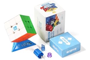 TAOLELE Kostka Rubika, MoYu Super RS3M 2022, 3 x 3 Speed Cube Maglev, magnetyczna kostka do szybkości, rzutów puzzli, zadania, odpowiednia dla entuzjastów kostek rubika