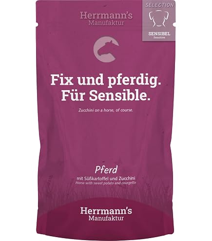 Herrmann's Bio Hundenassfutter Pute Mit Steckrüben – 150g, Glutenfrei, Ohne Zusätze
