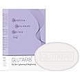 Glutafab Skin Brightening Soap, Glutathione Soap with Kojic Acid, Alpha Arbutin, Vitamins C & E For pigmentation, Dark Spots, Uneven Skin Tone & Dead Skin Cell Removal, 75Gm (pack of 3)