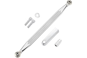 PBYMT Levier de changement de vitesse chromé compatible avec Harley Davidson Dyna Softail Touring Road Glide Street Glide Road King Electra Glide 1986-2023