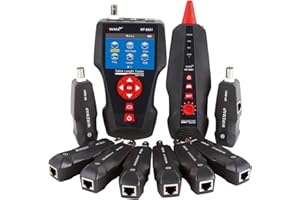 Noyafa Tester multifunzionale del cavo di rete di NF-8601W-A per l'identificazione RJ45, RJ11, BNC, PING/POE 8