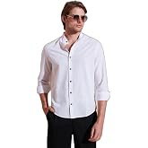 Buratti Keten G&ouml;r&uuml;n&uuml;ml&uuml; Pamuklu Regular Fit Hakim Yaka G&ouml;mlek Erkek G&Ouml;MLEK CF25S112637
