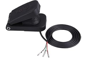 ‎TKSE TKSE Bremsfußpedal, Universal Plastik ATV Fußbeschleuniger Gaspedal Geschwindigkeitsregelung Bremspedal Elektronische Fahrräder Go-Kart, Roller Usw