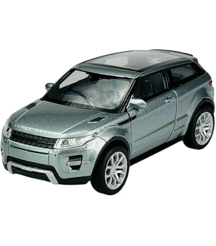Welly Range Rover Sport Modèle Voiture Argent Métallisé Couleur Échelle 1:36 (11.5cm) Ouverture Métal Coulé Portes Pullback Go Superpower