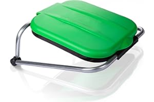 BigDean Müllsackständer Wandmontage Single 120L GRÜN Müllbeutelständer Müllsackhalter Mülleimer - Blauer Sack - Gelber Sack - Wandmüllsackständer Müllsackständer Wand