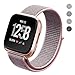 Produktbild Pugo Top Ersatz-Armband für Fitbit Versa, gewebtes Nylon, verstellbarer Verschluss, leichtgewichtig, atmungsaktiv
