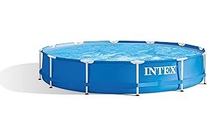 Intex 28212GN Piscine hors-sol cadre métal avec épurateur 366 x 76 cm