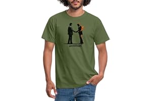 Spreadshirt Pink Floyd Wish You were Here Abstract Artwork Men's T-Shirt