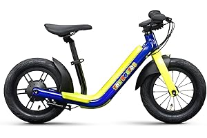 VR46 Motor Bike, Bici Unisex Bambino, Blu e Giallo, Taglia Unica