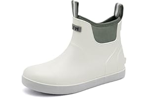 Jesindr Men's Wellington Boots, Protective Waterproof Non-Slip Ankle Boots, Breathable Black Chelsea Boots, Original Fashion Basic Riding Boots