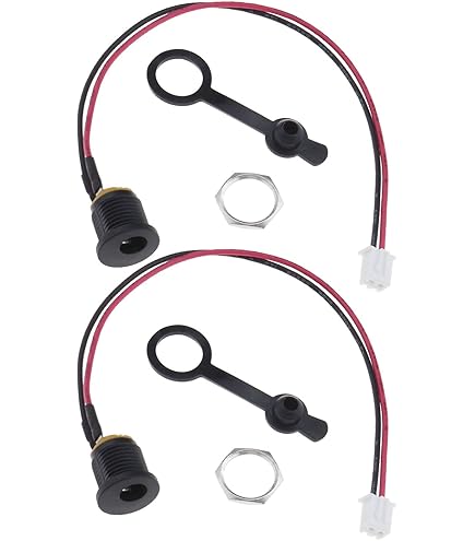 PRISE CONNECTEUR ÉLECTRIQUE durable à 2 broches pour moto scooter pack