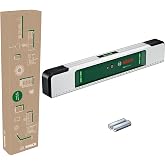 Bosch Home & Garden EasySpiritLevel Water Scale (20s Battery Usage Time, 2 x AA Batteries, Recycled Cardboard Box)