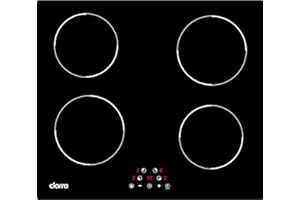 Ciarra CABBIH4-D Induktionskochfeld 60cm Einbau 4 Zonen Kochfeld Induktion Herdplatte Touch-Bedienung mit 4 Platten 9 Leistungsstufen Induktionskochplatte 6000W