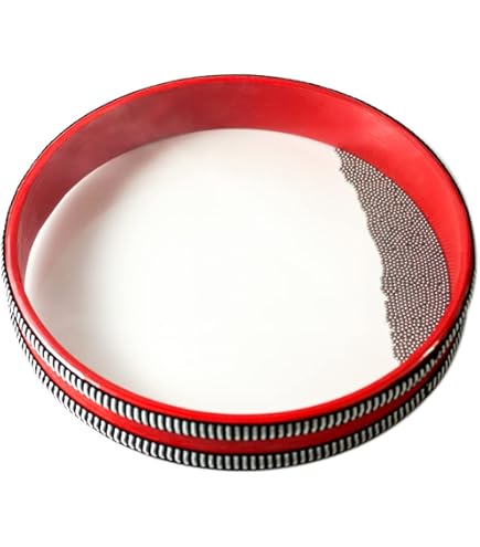 Tamburo Del Mare Con Onde Sonore - Strumento Musicale Educativo, Percussione Con Perline, Regalo Ideale